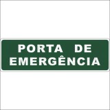 Porta de emergência 